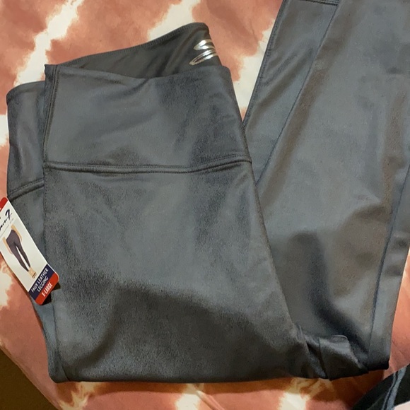 Seven7 Faux Leather Leggings NWOT GREY ONLY - Picture 10 of 10